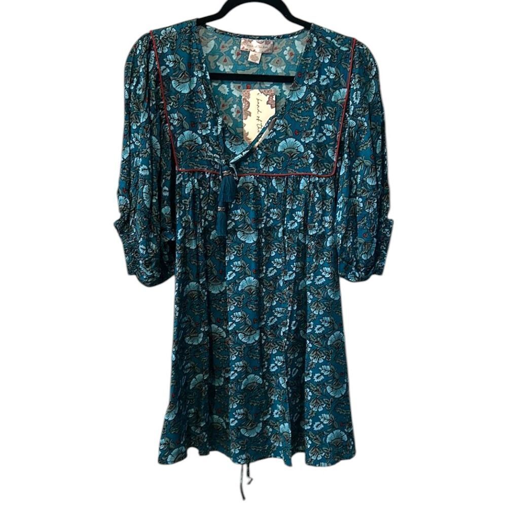 Band‎ of the Free Mallory Teal Dress XS